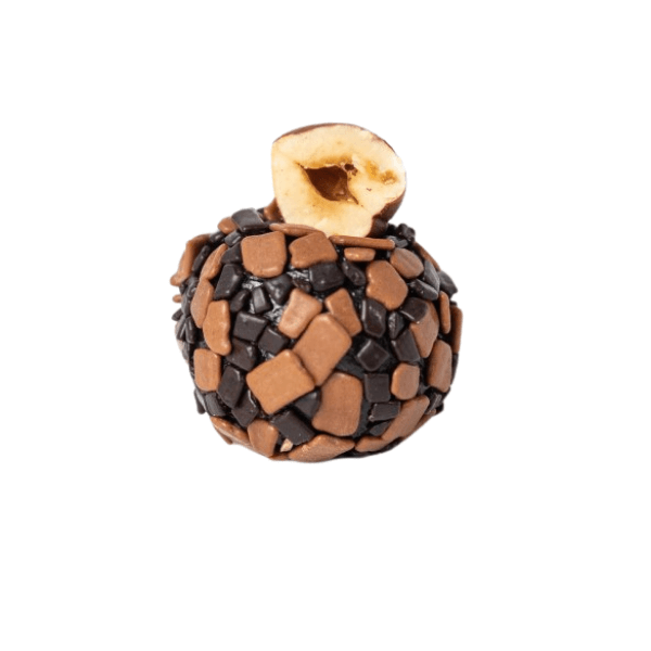 Brigadeiros de Avellana con Choco