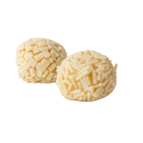 Brigadeiros de Chocolate Blanco