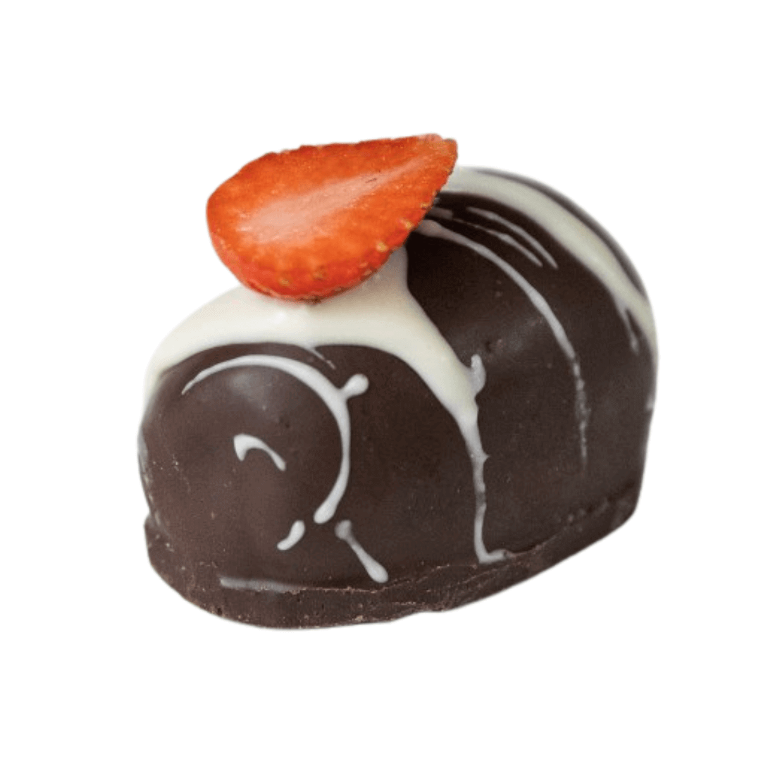 Bombón de Frutilla con Chocolate