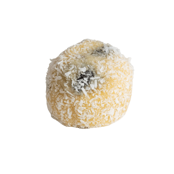 Brigadeiros Ojos de Suegra (Coco con Ciruela)