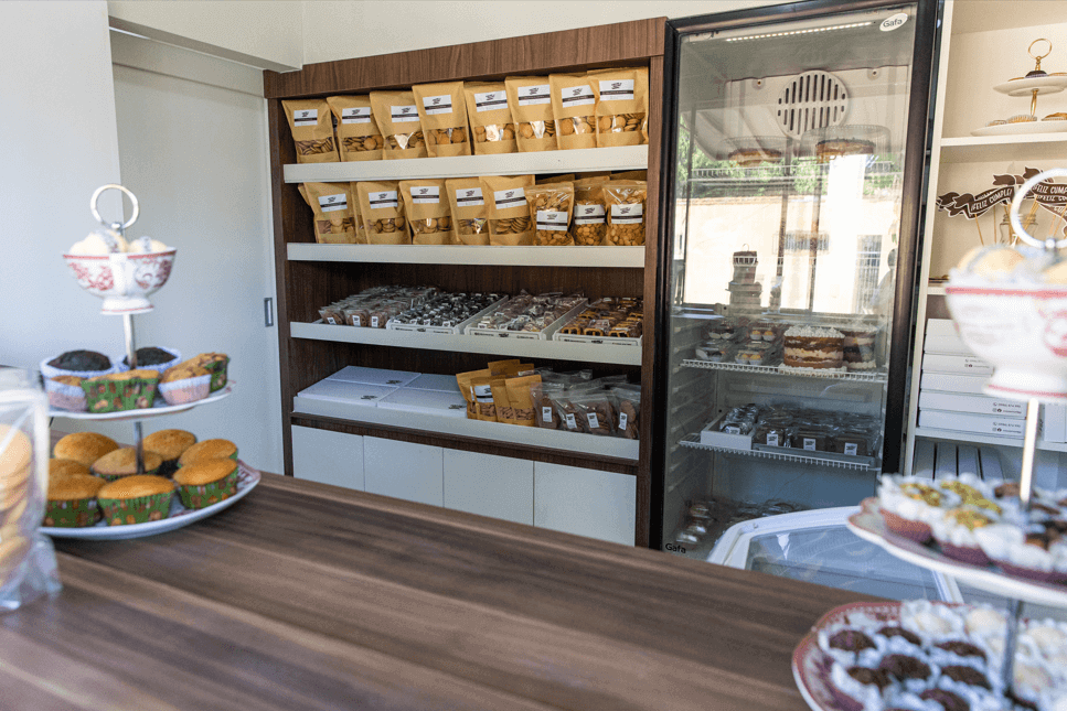 Interior de CocoaMont Patisserie